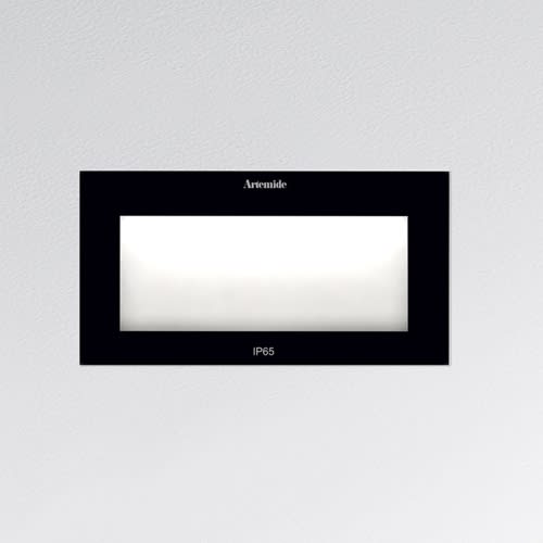 Artemide - FACI 24 VETRO INCASSO PARETE LED 3000K