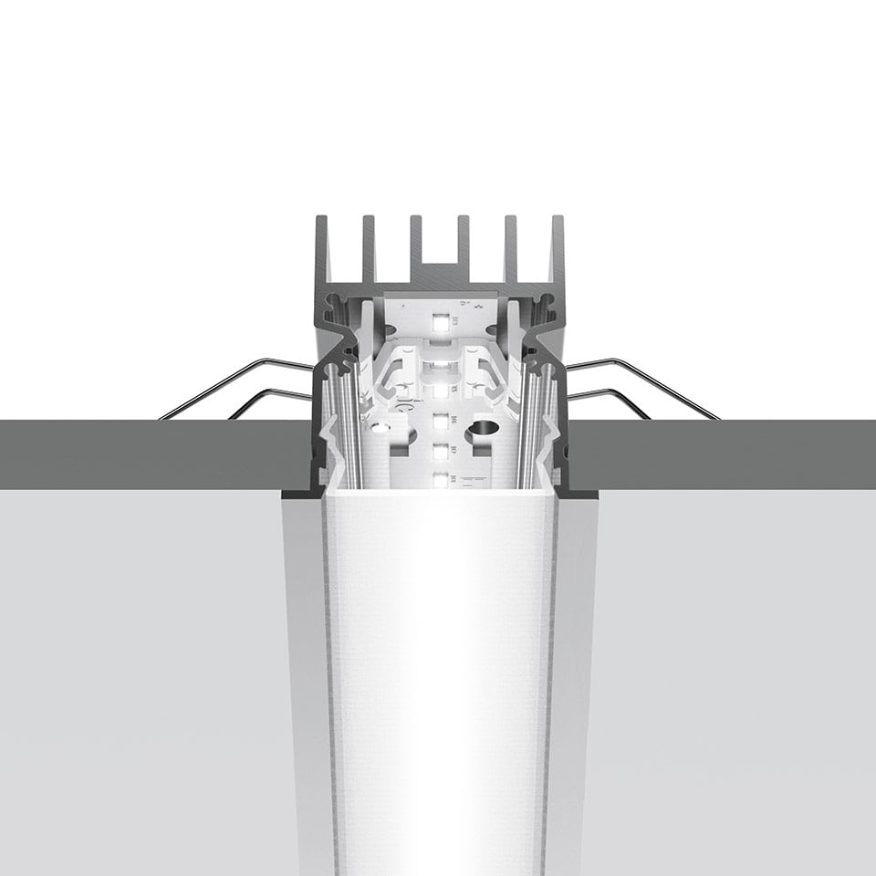 Artemide - A.39 RCS TRIM DIF L=1184 840 DIM BCO
