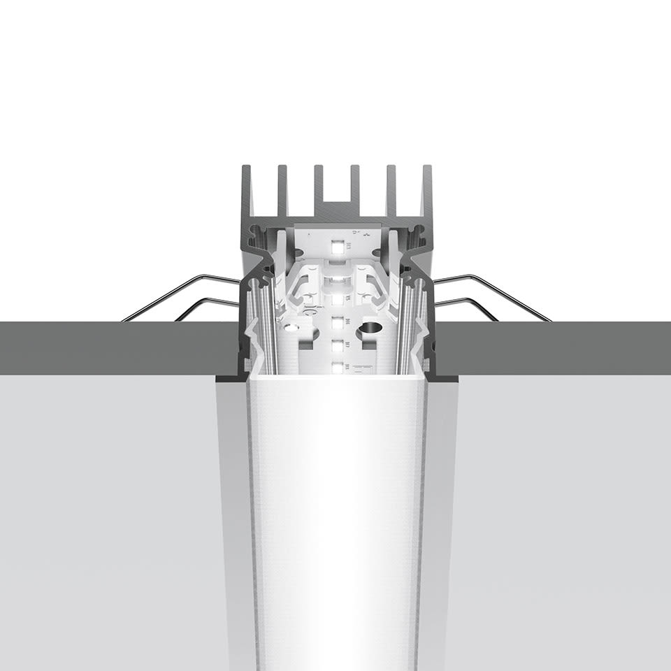 Artemide - A.39 RCS TRIM DIF L=2960 840 DIM BCO
