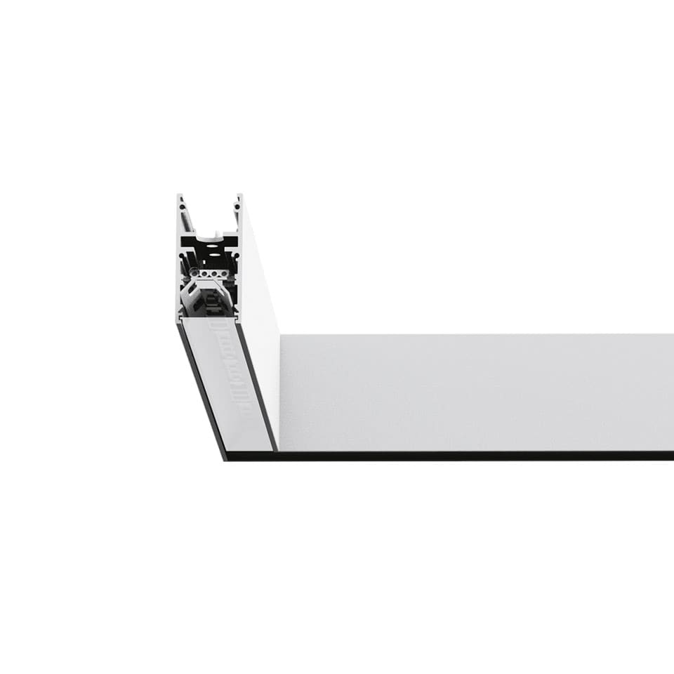 Artemide - A.39 RCS TRIM ANGOLO L=303mm 830 DIM SLV