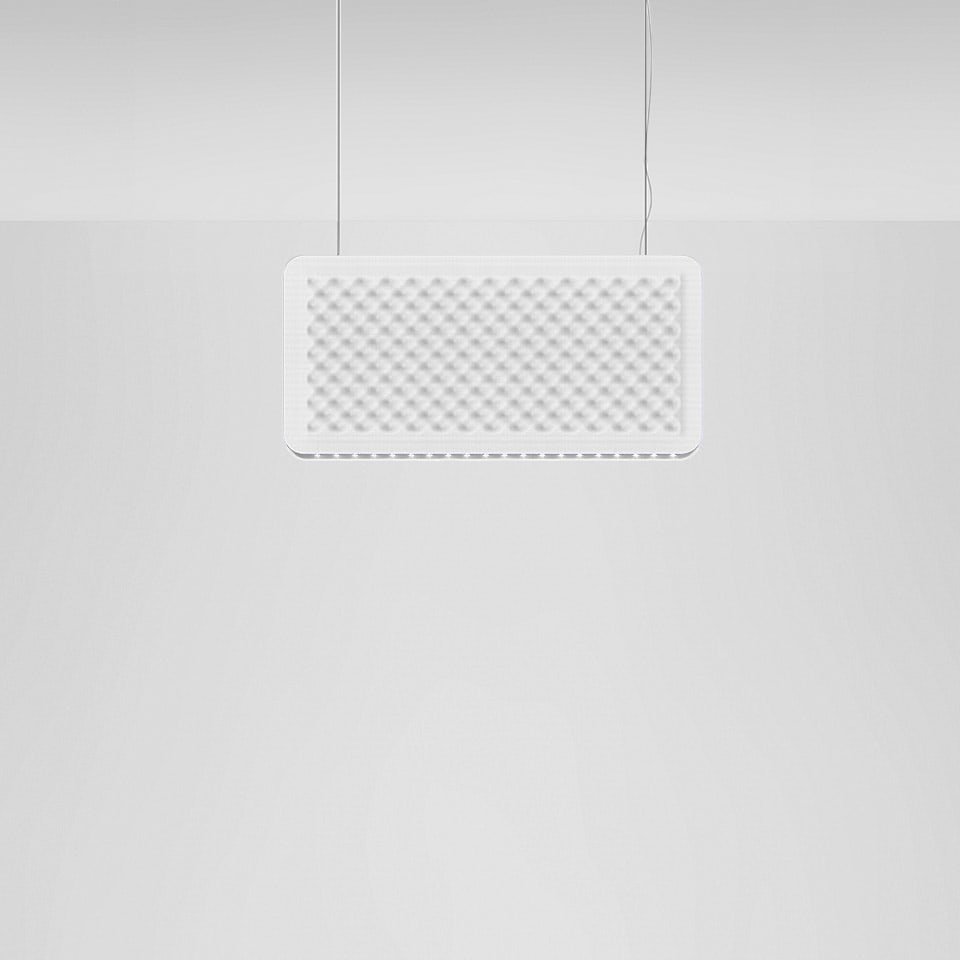 Artemide - EGGBOARD BAFFLE S 80x40 SHARP-DIFF BCO