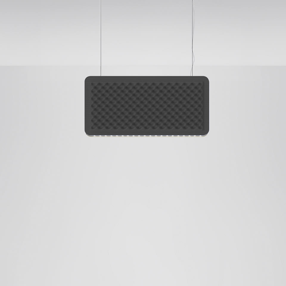 Artemide - EGGBOARD BAFFLE S 80x40 SHARP-DIFF GRO