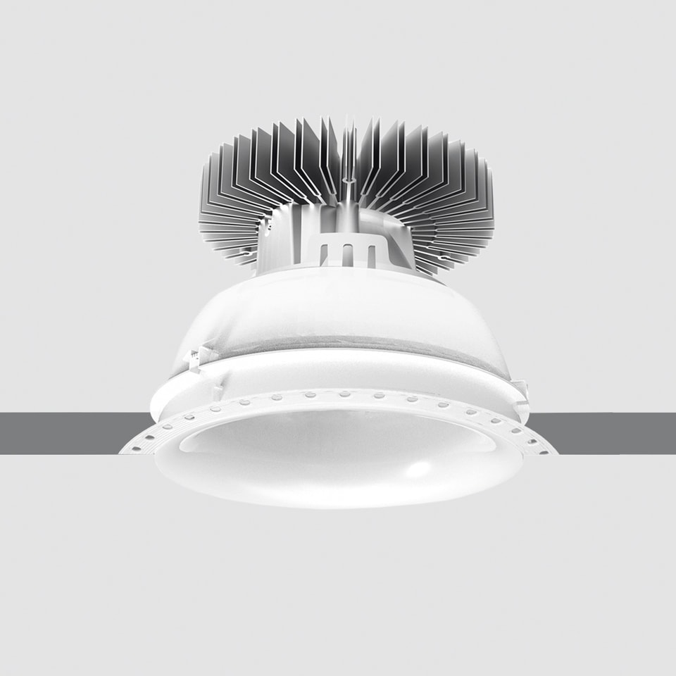 Artemide - LUCERI TLESS ROUND.max46W 940 COMFORT