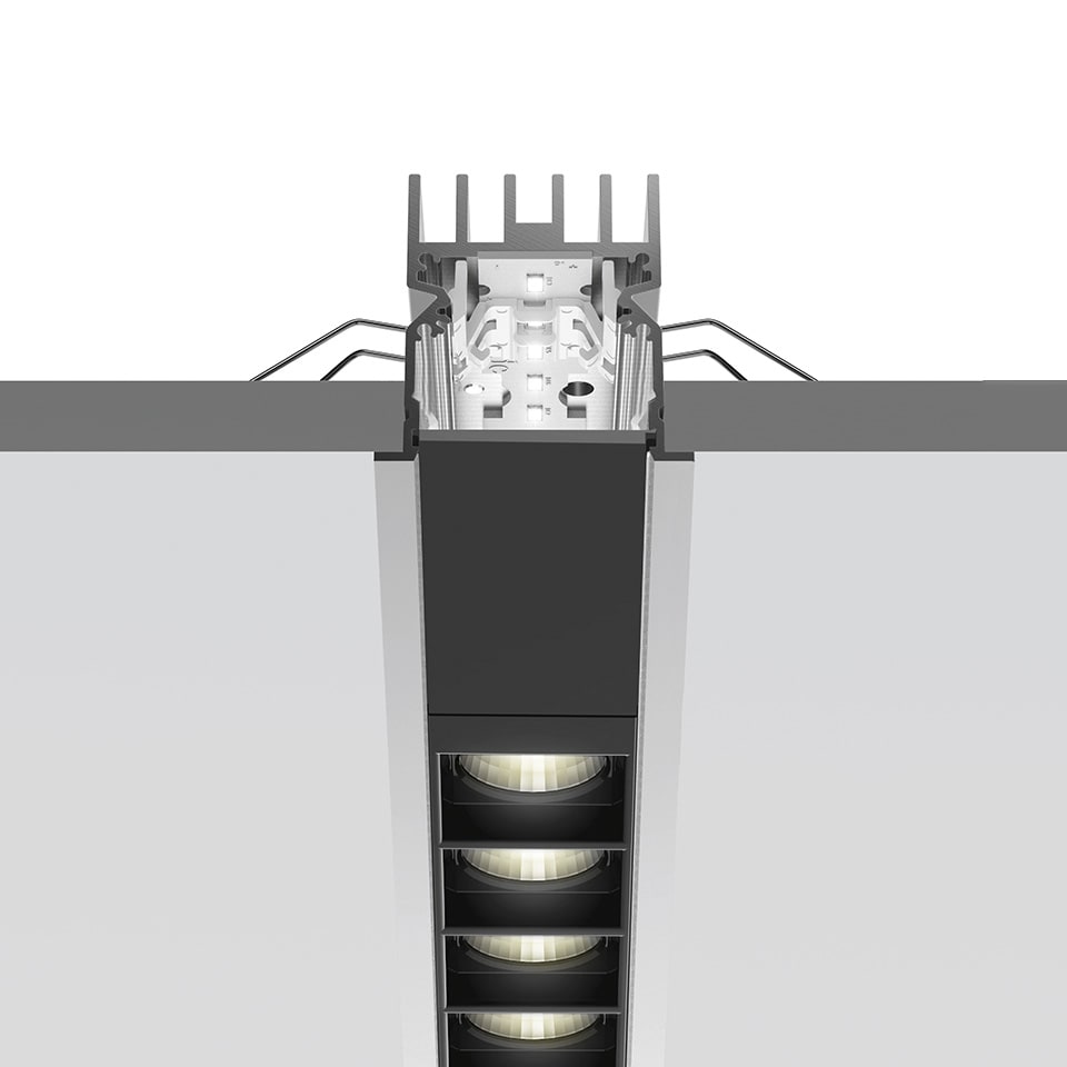 Artemide - A.39 RCS TRIM SHARP 1184 HB F 940 NRO