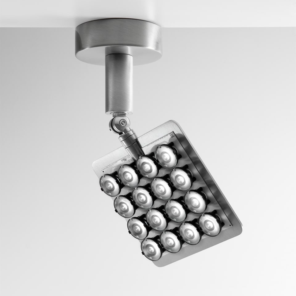 Artemide - UNA PRO 16 LED C-W 3000K-WFL - ALU