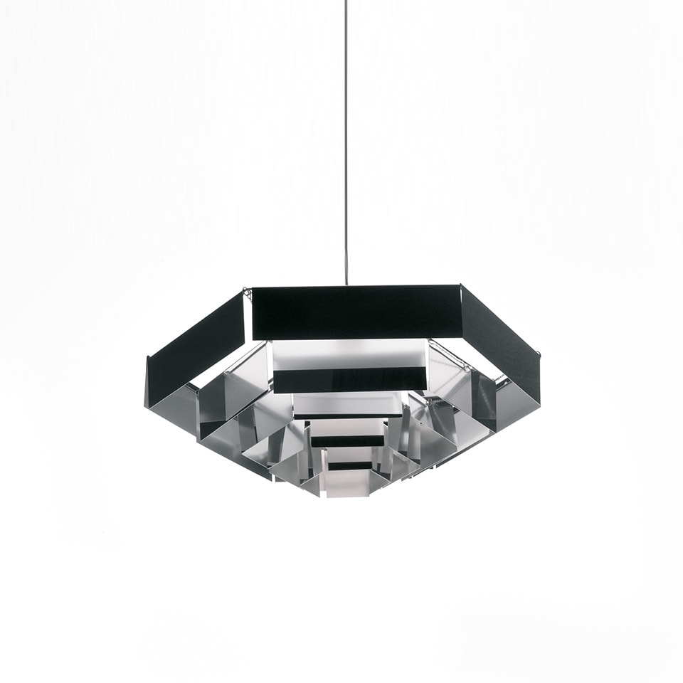 Artemide - LAMPADA ESAGONALE 52 S  - ALU