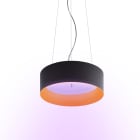 Artemide - TAGORA 570 Pure Integralis - Suspension Direct-Indirect - Black-Orange - Artemid
