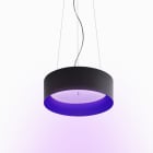 Artemide - TAGORA 570 Pure Integralis - Suspension Direct-Indirect - Black-Blu - Artemide A