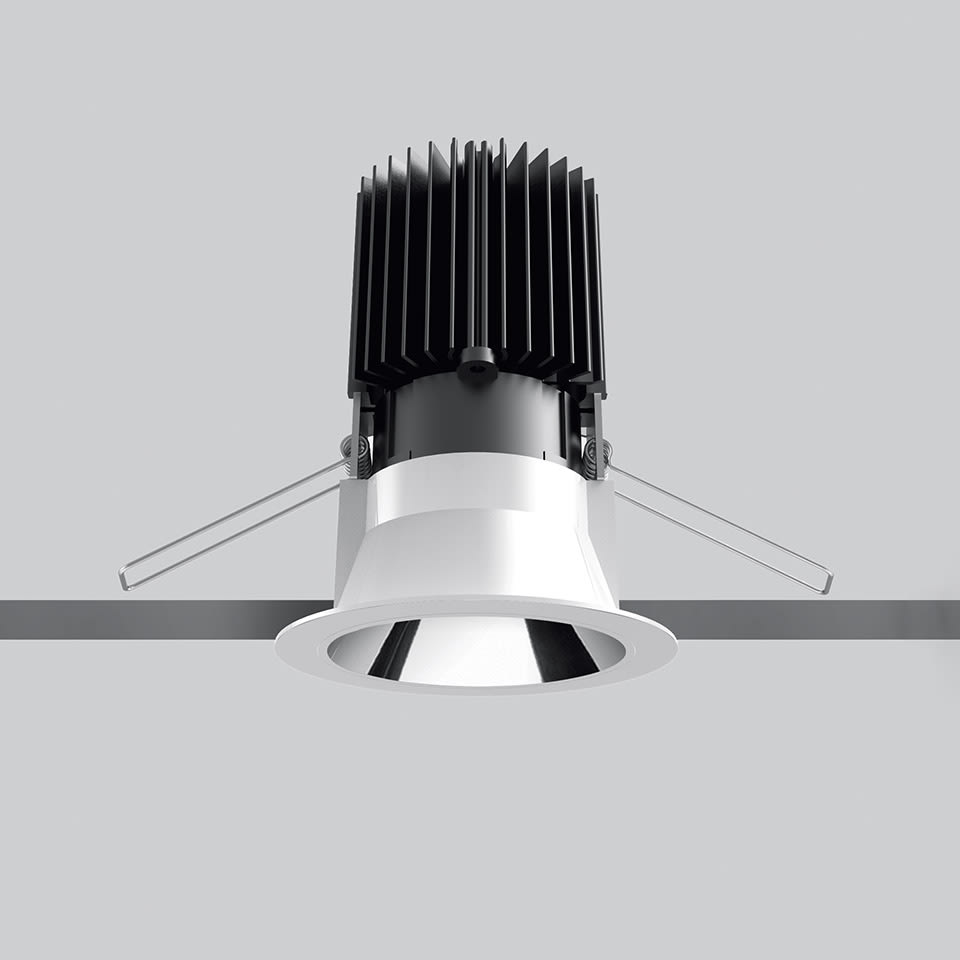 Artemide - EVERYT 80 RD FI LED 3000K 2X9 N-B