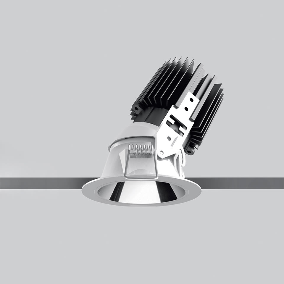 Artemide - EVERYT 80 RD OR LED 3000K 2X14 N-N