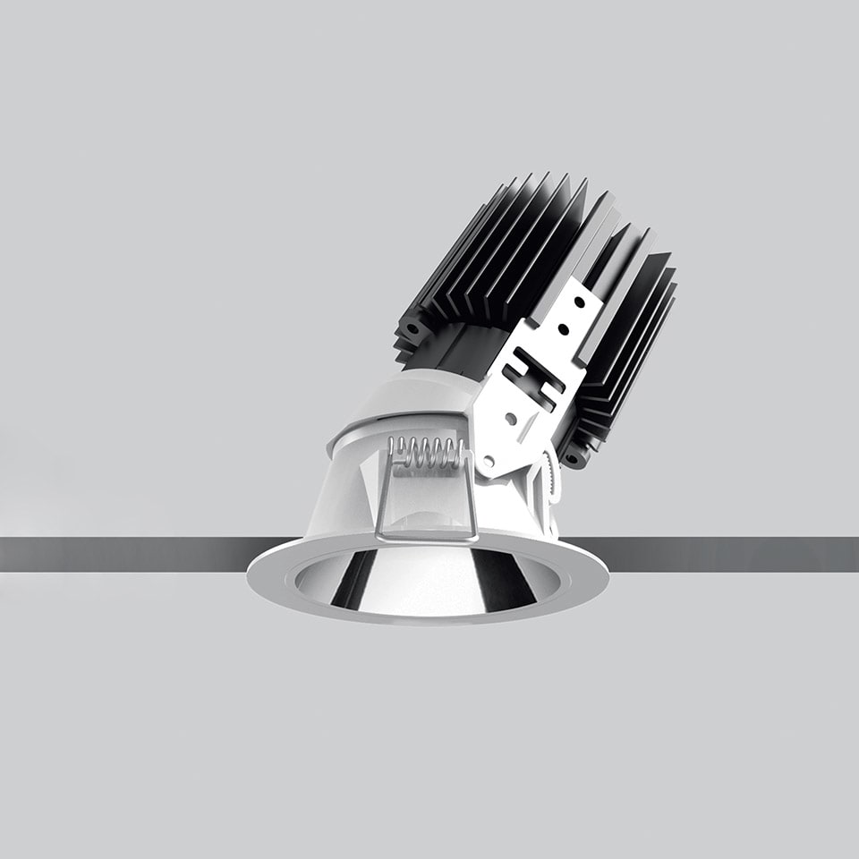 Artemide - EVERYT 80 RD OR LED 3000K 2X22 N-S
