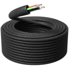 PM Flex - PREFILEE NOIR dm.20 Anti-UV NOIR H1Z2Z2-K anti-UV 3x6 Noir-Rouge-Jaune-Vert