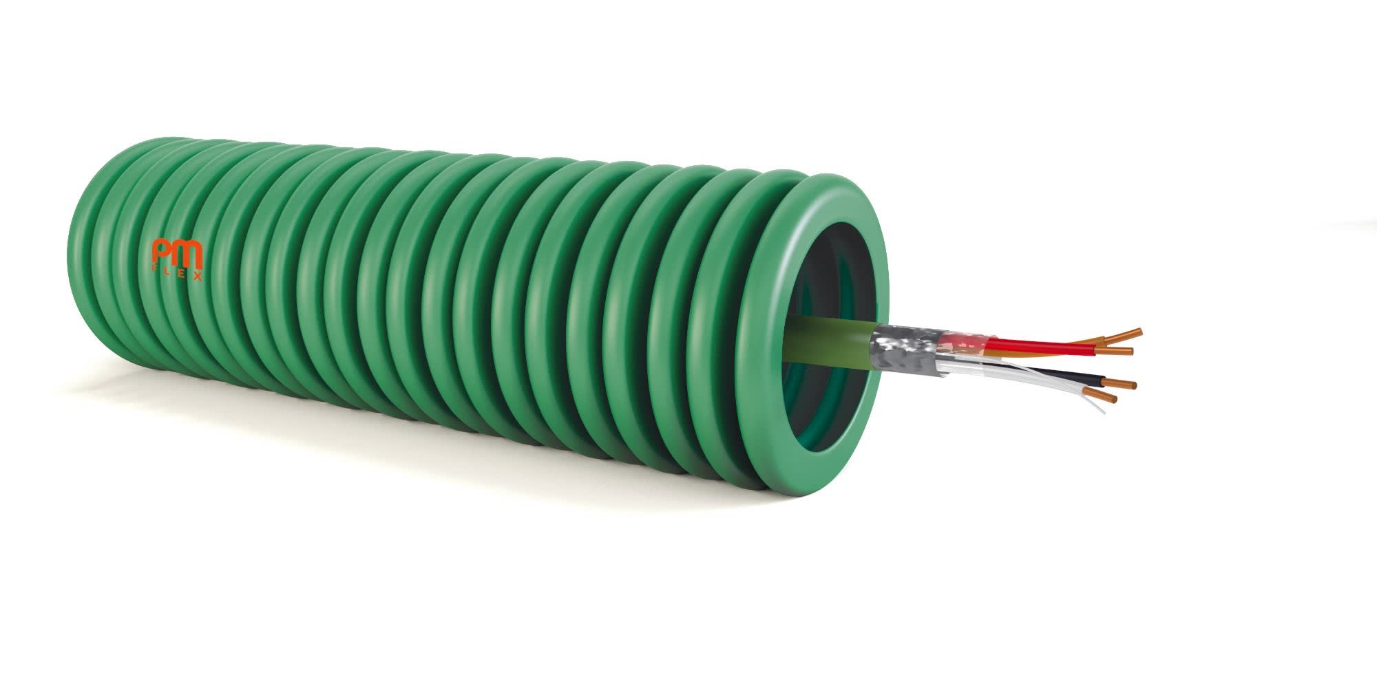 PM Flex - PREFILEE VERT dm.25 GRADE3 + GRADE 3 Euroclass Dca( 2 CABLES)