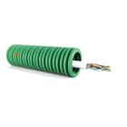 PM Flex - PREFILEE VERT dm.20 F-UTP CAT.6 4P6