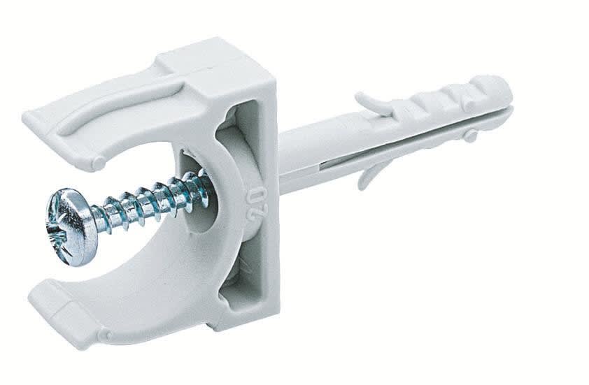 PM Flex - Clips cheville+vis pour IRL 25mm