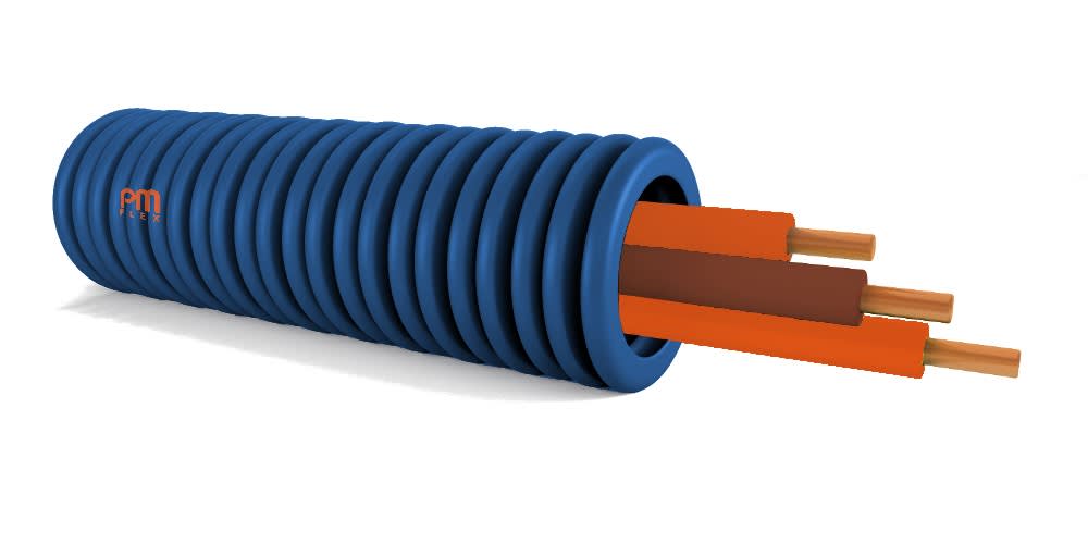 PM Flex - PREFILBLEU dm.16 3x1,5 orange-orange-marron H07V-U