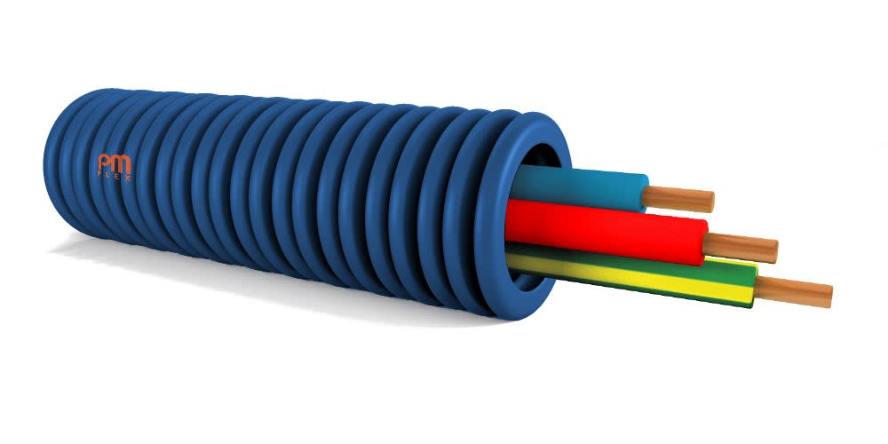 PM Flex - PREFILBLEU dm.20 3X1,5 bleu-rouge-vert-jaune H07V-U