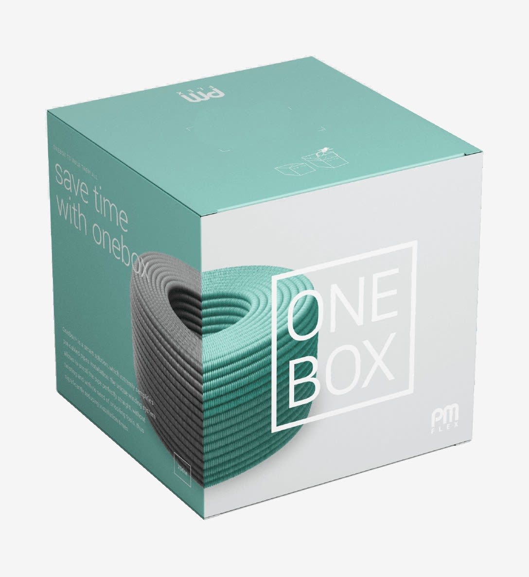 PM Flex - BOX ZERO PREFILBLEU dm.20 3x2,5 bleu-rouge-vert-jaune