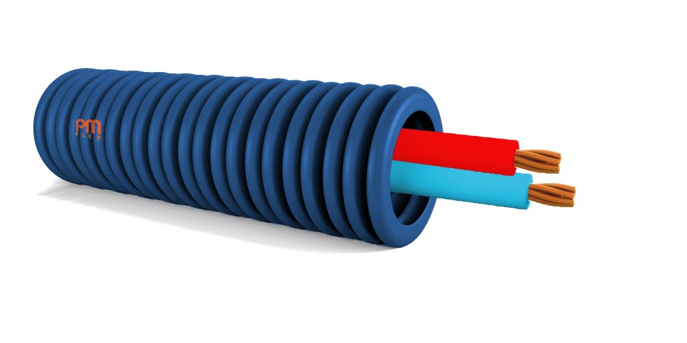PM Flex - PREFILBLEU dm.32 2x16 bleu-rouge H07V-R