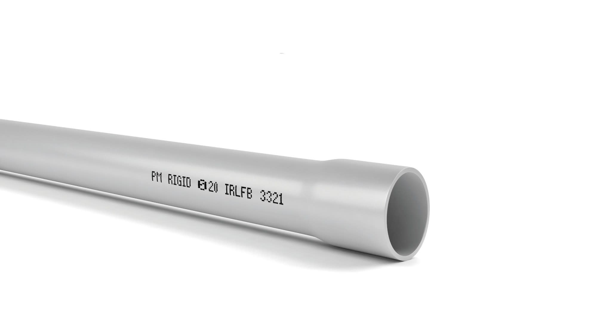 PM Flex - IRL 3321 TULIPE dm.25 GRIS en barres de 3mt