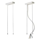 3FFilippi - Sosp. cof. rettangolare bianco- reg. 1m