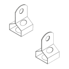 3FFilippi - 13 TRM coppia Ganci sospensione Linda
