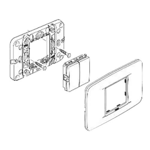 3FFilippi - Kit Arke supporto tasti placca per A3099