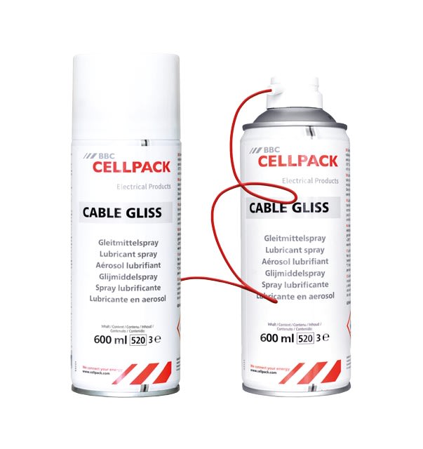 Cellpack - Lubrifiant CABLE GLISS/600ml/Spray