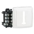 Planet Wattohm - prise telephone composable blanc