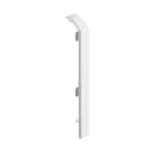 Planet Wattohm - Joint de couvercle recouvrant - Pour plinthe Keva 125mmx20mm - PVC Blanc Artic