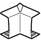 Planet Wattohm - Angle intérieur Variasouple pour moulure Keva 20mmx10mm - PVC Blanc Artic