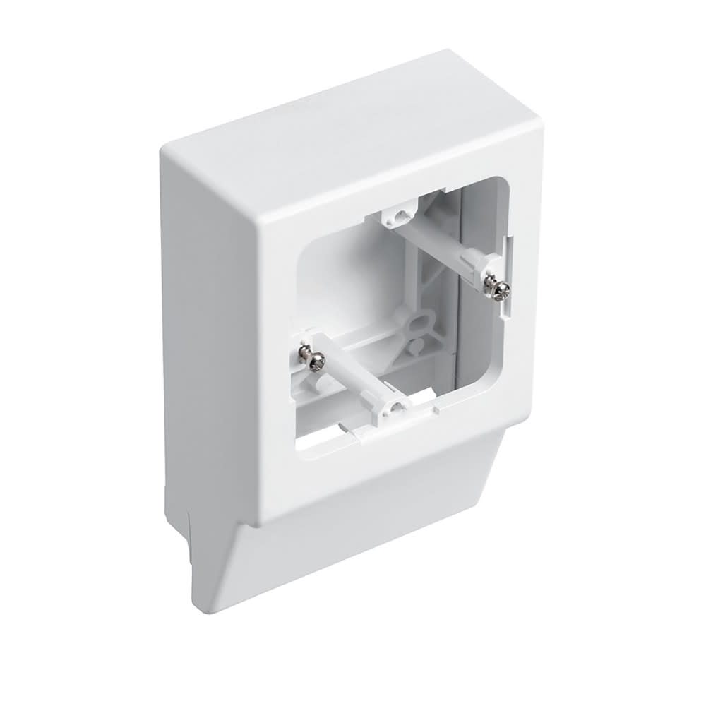 Planet Wattohm - Cadre entraxe 60mm-Profondeur 12mm-Pour moulures Keva profondeur 12mm-PVC Blanc