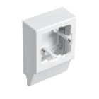 Planet Wattohm - Cadre entraxe 60mm-Profondeur 12mm-Pour moulures Keva profondeur 12mm-PVC Blanc