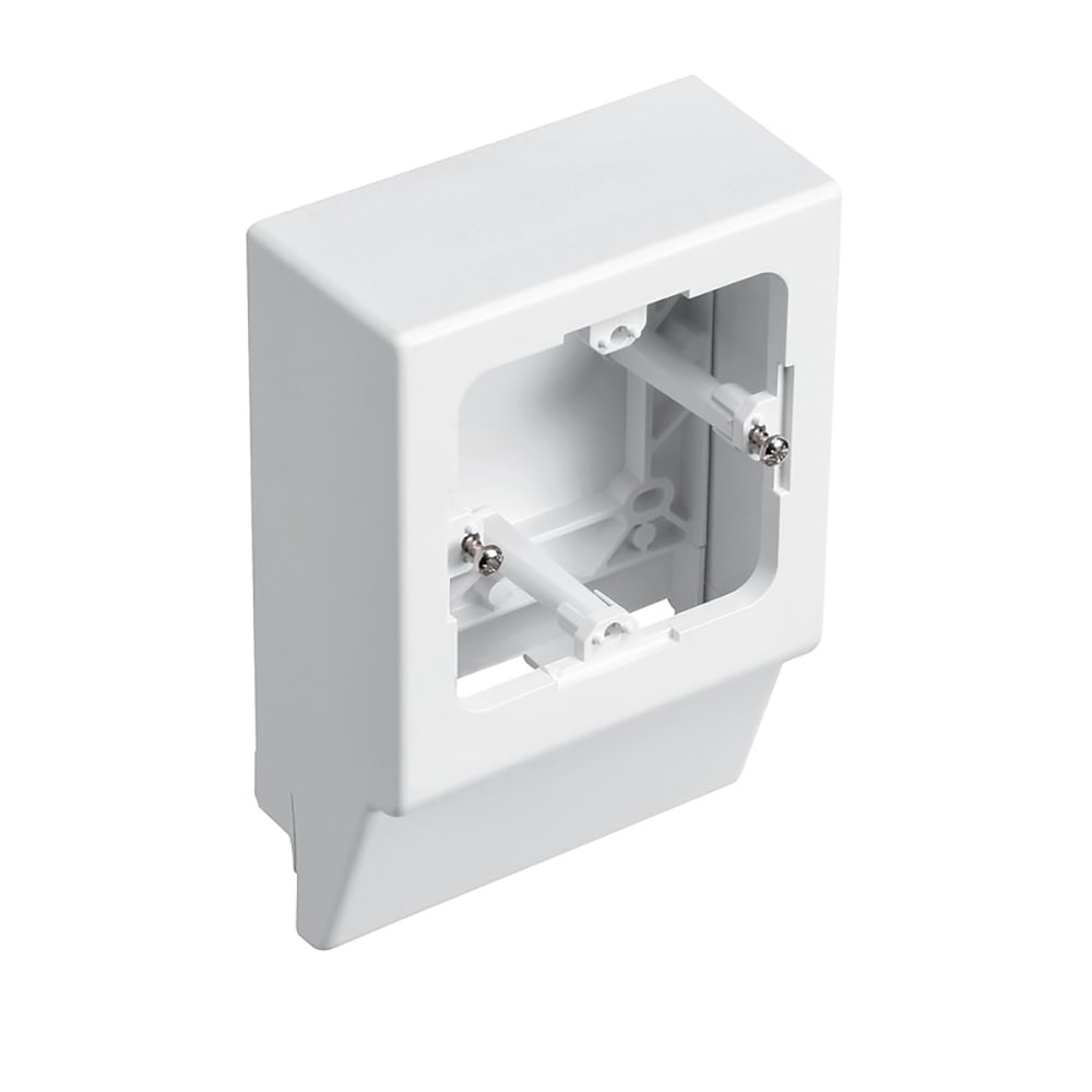 Planet Wattohm - Cadre entraxe 60mm-Profondeur 12mm-Pour moulures Keva profondeur 12mm-PVC Blanc