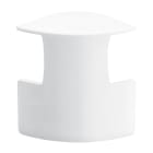 Planet Wattohm - Dérivation moulure d?angle 30x30mm-Pour moulures Keva profondeur 12mm-PVC Blanc
