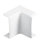 Planet Wattohm - Angle intérieur Variasouple +ou-7° pour moulure Keva 32mmx12mm -PVC Blanc Artic