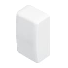 Planet Wattohm - Embout pour moulure Keva 32mmx12mm - PVC Blanc Artic