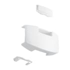 Planet Wattohm - Té de dérivation -Pour moulure Keva 32mmx12mm - PVC Blanc Artic