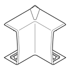 Angle interieur Variasouple +ou-7 pour moulure Keva 50mmx20mm -PVC Blanc Artic