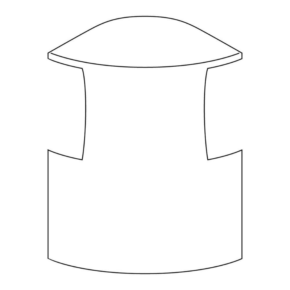 Planet Wattohm - Dérivation moulure d?angle 30x30mm-Pour moulures Keva profondeur 20mm-PVC Blanc