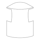 Planet Wattohm - Dérivation moulure d?angle 30x30mm-Pour moulures Keva profondeur 20mm-PVC Blanc