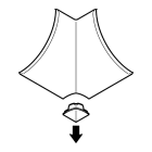 Planet Wattohm - Angle intérieur, angle plat pour corniche Keva 30mmx30mm -PVC Blanc Artic