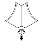 Planet Wattohm - Angle intérieur, angle plat pour corniche Keva 30mmx30mm -PVC Blanc Artic