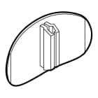 Planet Wattohm - Agraphe joint de couvercle pour corniche Keva 30mmx30mm - PVC Blanc Artic