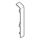 Planet Wattohm - Joint de couvercle recouvrant pour plinthe Keva 80mmx20mm - PVC Blanc Artic