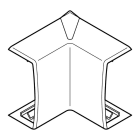 Planet Wattohm - Angle intérieur Variasouple +ou-7° pour moulure Keva 22mmx12mm - PVC Brun