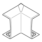 Planet Wattohm - Angle intérieur Variasouple +ou-7° pour moulure Keva 22mmx12mm - PVC Brun