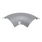 Planet Wattohm - Angle à 90° pour passage de plancher 50mmx12mm - PVC Gris RAL7030