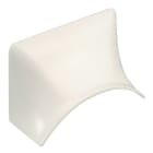 Planet Wattohm - Dérivation pour goulotte Logix 45 vers passages de plancher - PVC - Blanc Artic