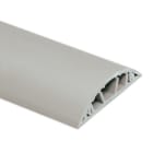 Planet Wattohm - Passage de plancher 75x18mm-Fond+couvercle-3 compartiments-Longueur 2m-Aluminium